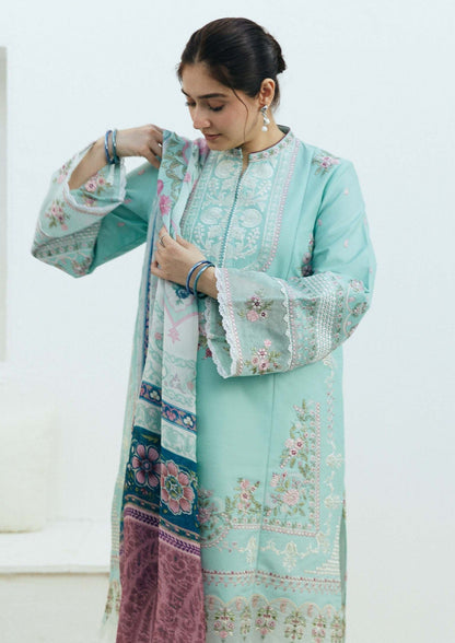 Fami Sky EMBROIDERED 3PC ZB-4038