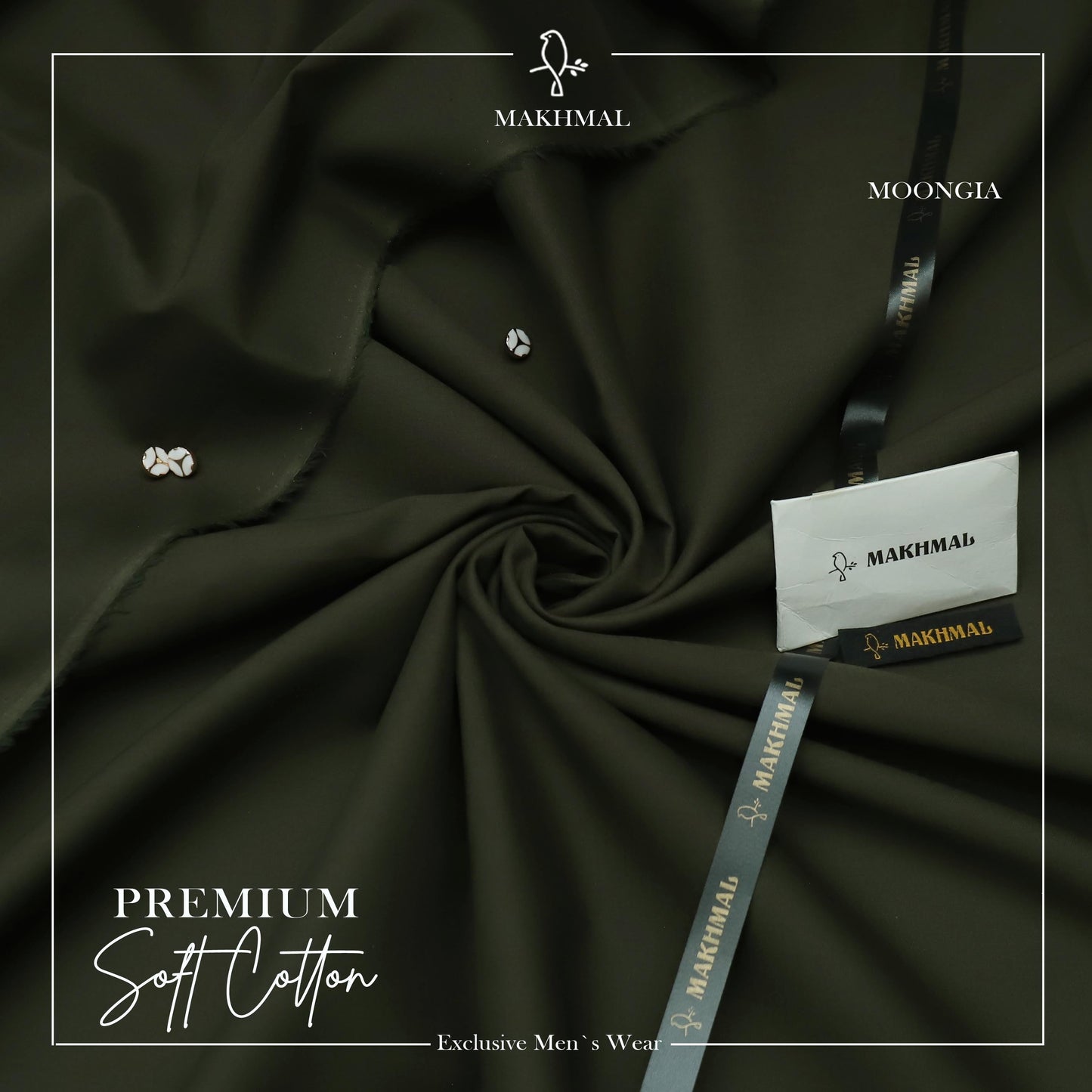 MAKHMAL Premium Cotton-Moongia